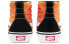 Фото #6 товара Vans SK8 HI Pro 专业滑板系列 复古 休闲 高帮 板鞋 男女同款 黑橙 / Кроссовки Vans SK8 HI Pro VN0A45JDSWE