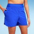 Фото #3 товара Lands' End Women's 5" UPF 50 Swim Shorts - Blue XS