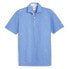 Фото #3 товара Puma Ap X Geo Short Sleeve Polo Shirt Mens Blue Casual 62395104