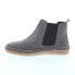 Фото #5 товара Diba True Yea Sayer 46015 Womens Gray Suede Slip On Ankle & Booties Boots