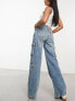 Фото #2 товара Cotton:On cargo wide leg jeans in vintage wash blue