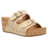 Фото #2 товара Corkys Twinkie Buckle Strap Wedge Womens Size 9 M Casual Sandals 41-0143-SHRF