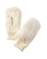 Фото #1 товара Перчатки и варежки женские Surell Accessories Mittens белые