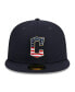 Men's Navy Cleveland Guardians 2023 Fourth of July 59FIFTY Fitted Hat