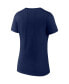 ფოტო #4 პროდუქტის Women's Navy Arizona Wildcats Evergreen Campus V-Neck T-shirt