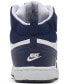 Кроссовки NikeBorough Mid 2 White, Blue Void, 13 - фото #7