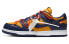 Кроссовки Nike Dunk Low Off-White University Gold Midnight Navy (Синий)