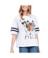 Фото #8 товара Women's White Houston Astros Winners Half-Sleeve Fashion Top