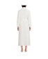 ფოტო #2 პროდუქტის Women's Cozy Plush Long Wrap Robe