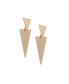 ფოტო #1 პროდუქტის Women's Gold Contemporary Drop Earrings
