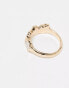 Фото #3 товара ASOS DESIGN Curve – Goldfarbener Ring mit Kunstperlendetail