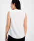 ფოტო #6 პროდუქტის Petite V-Neck Sleeveless Top