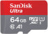 Фото #1 товара SanDisk Ultra microSDHC Memory Card + SD Adapter with A1 App Performance 16gb