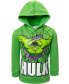 ფოტო #3 პროდუქტის Toddler Boys Avengers Captain America Black Panther Hulk Hoodie and Pants Outfit Set to