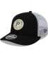 ფოტო #1 პროდუქტის Men's Black Pittsburgh Pirates Circle Trucker Low Profile 9FIFTY Snapback Hat