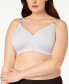 Фото #3 товара Double Support Cotton Wireless Bra with Cool Comfort 3036