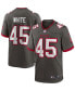Фото #2 товара Men's Devin White Pewter Tampa Bay Buccaneers Game Jersey