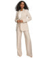 Фото #4 товара Women's Tweed Single-Button Blazer