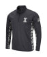 Men's Charcoal Illinois Fighting Illini OHT Military-Inspired Appreciation Digi Camo Quarter-Zip Jacket