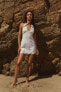 Фото #1 товара Платье из поплина с вышивкой ZARA