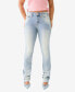 ფოტო #1 პროდუქტის Women's Billie Flap Super T Straight Jean