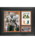 Фото #1 товара Sean Taylor Miami Hurricanes Framed 15'' x 17'' Campus Legend Collage