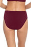 Robin Piccone 258172 Women's Ava High Rise Bikini Bottom Swimwear Size Medium