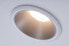 PAULMANN Cole - Recessed lighting spot - GU10 - 1 bulb(s) - LED - 10 W - Silver - White