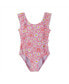 Фото #1 товара Toddler/Child Girls Ruffled One Piece Swimsuit