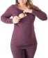 Фото #2 товара Maternity Jane Long Sleeve Nursing Pajama Set