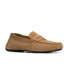 Фото #1 товара Men's Cruise Driver Slip-On Leather Loafers