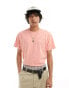 Фото #1 товара Obey pigment dye short sleeve t-shirt in pink