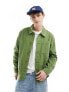 Фото #1 товара Timberland washed canvas chore jacket in khaki