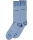 ფოტო #1 პროდუქტის Men's Socks, Giza Cotton Flat Knit Crew