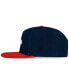 Фото #3 товара Men's Logo Embroidered Flat-Brim Snapback Hat