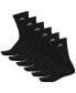 ფოტო #13 პროდუქტის Men's Cushioned Athletic 6-Pack Crew Socks