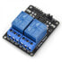 Relay 2 channel module with optoisolation - 10A/250VAC contacts - 5V coil