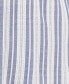 Фото #2 товара Plus Size Cotton Dobby Stripe Camp Shirt