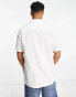 Brave Soul short sleeve pocket shirt in white