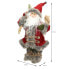 Фото #14 товара Weihnachtsmann Deko-Figur 37cm rot/grau