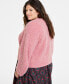 Plus Size Marled Bouclé Sweater, Created for Macy's