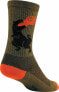Фото #1 товара SockGuy Dinosaur Wool Socks - 6 inch, Green, Large/X-Large