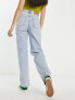 Фото #2 товара Cotton:On loose straight jeans in palm blue