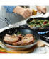 Фото #3 товара Stainless Steel 2 Piece Nonstick Induction Frying Pan Set
