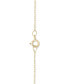 ფოტო #5 პროდუქტის Diamond Princess Halo 18" Pendant Necklace (1/4 ct. t.w.) in 14k Gold