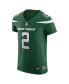 ფოტო #3 პროდუქტის Men's Zach Wilson Gotham Green New York Jets Vapor Elite Jersey