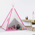 Фото #3 товара Игровая палатка Relaxdays Tipi Spielzelt mit Bodenmatte для детей