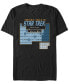 Фото #1 товара Star Trek Men's The Original Series Periodic Table Short Sleeve T-Shirt