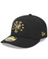 Фото #4 товара Men's Black New York Mets 2024 Armed Forces Day Low Profile 59FIFTY Fitted Hat