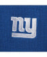 ფოტო #2 პროდუქტის Men's Royal New York Giants Maverick Thermal Henley Long Sleeve T-shirt